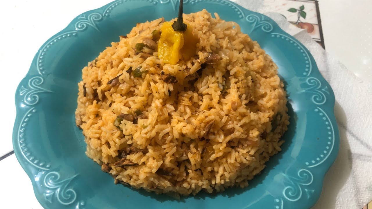 Mackerel Seasoned Rice||Jamaican Seasoned Rice Recipe||