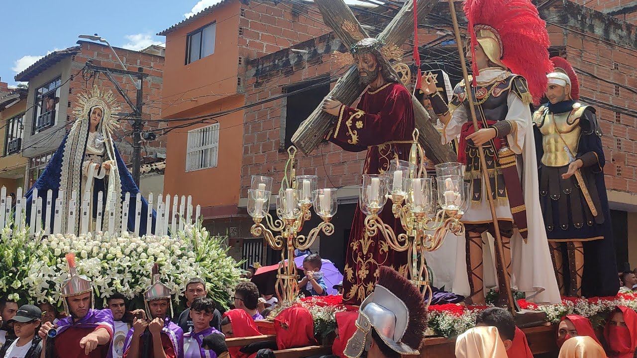 Semana santa Colombia Barbosa antioquia 2023 (viernes santo 