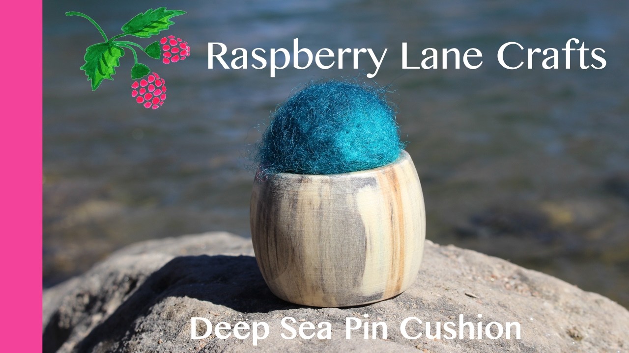 Deep Sea Wool Pin Cushion Puff