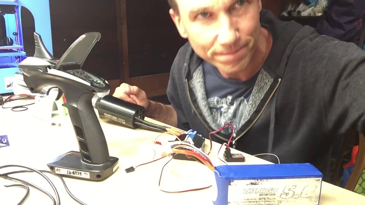 DIY Electric Hydrofoil Part 6 - First Motor Test