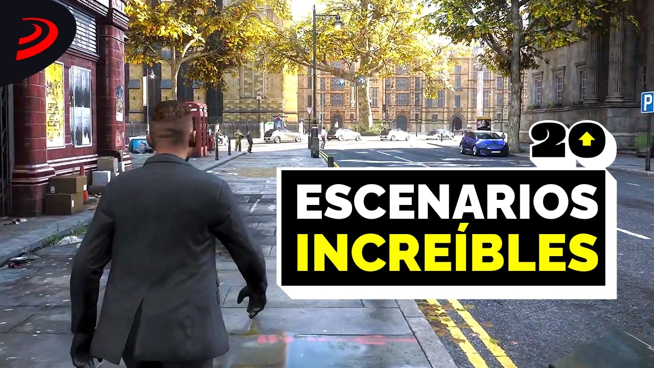 Las 20 CIUDADES MÁS REALISTAS de los VIDEOJUEGOS