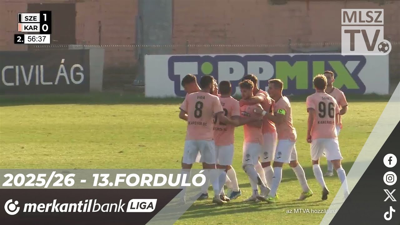 Szentlőrinc - Karcagi SC | 1-1 (0-1) | Merkantil Bank Liga NB II. |13. forduló
