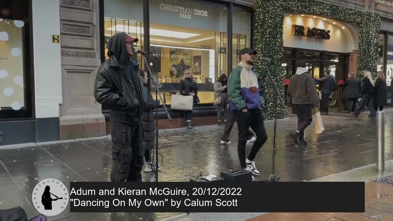 Adum and Kieran McGuire with 