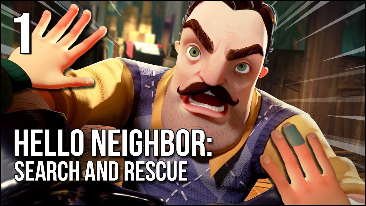 Hello Neighbor VR | Part 1 | Breaking Into Our Neighbor's House To Save Our Friend!