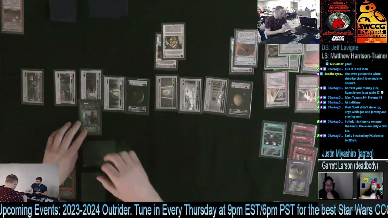 Star Wars CCG - SSS Rd 7: DS - Jeff Lavigne (AOBS) vs. LS - Matthew Harrison-Trainor (QMC)