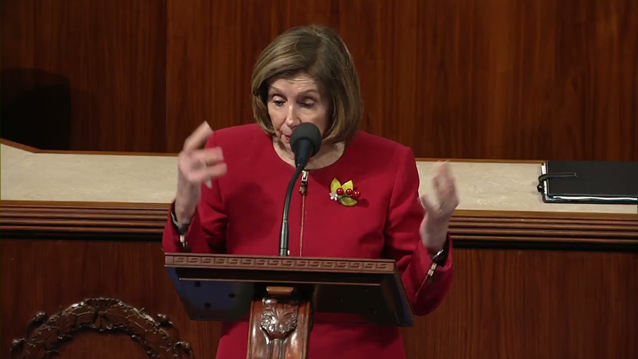 Pelosi Blasts China on House Floor for Unjust Conviction of Jimmy Lai and Demands His Release