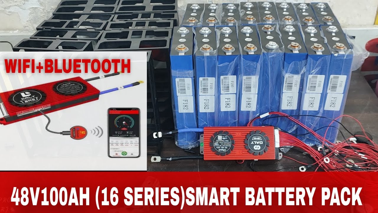 48V 100AH (16 SERIES) WIFI+BLUTOOTH SMART BATTERY PACK # TECHNICAL POWER