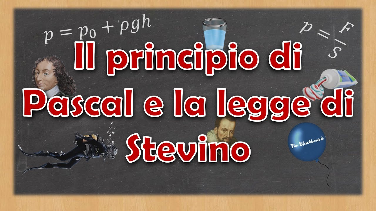 Pressione, Principio di Pascal e Legge di Stevino. Spiegazione ed esempi [Statica dei fluidi]