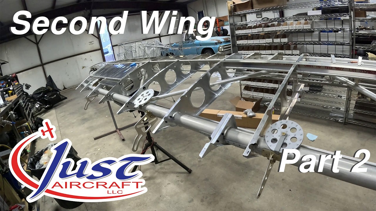Working on the Second Wing (Part 2) - Just SuperSTOL Wing Build Series