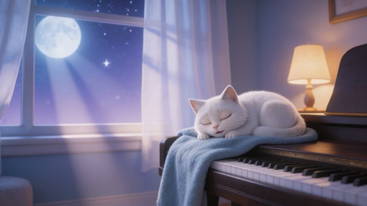 🌙✨ Peaceful Night Piano for Deep Sleep & Calm Mind
