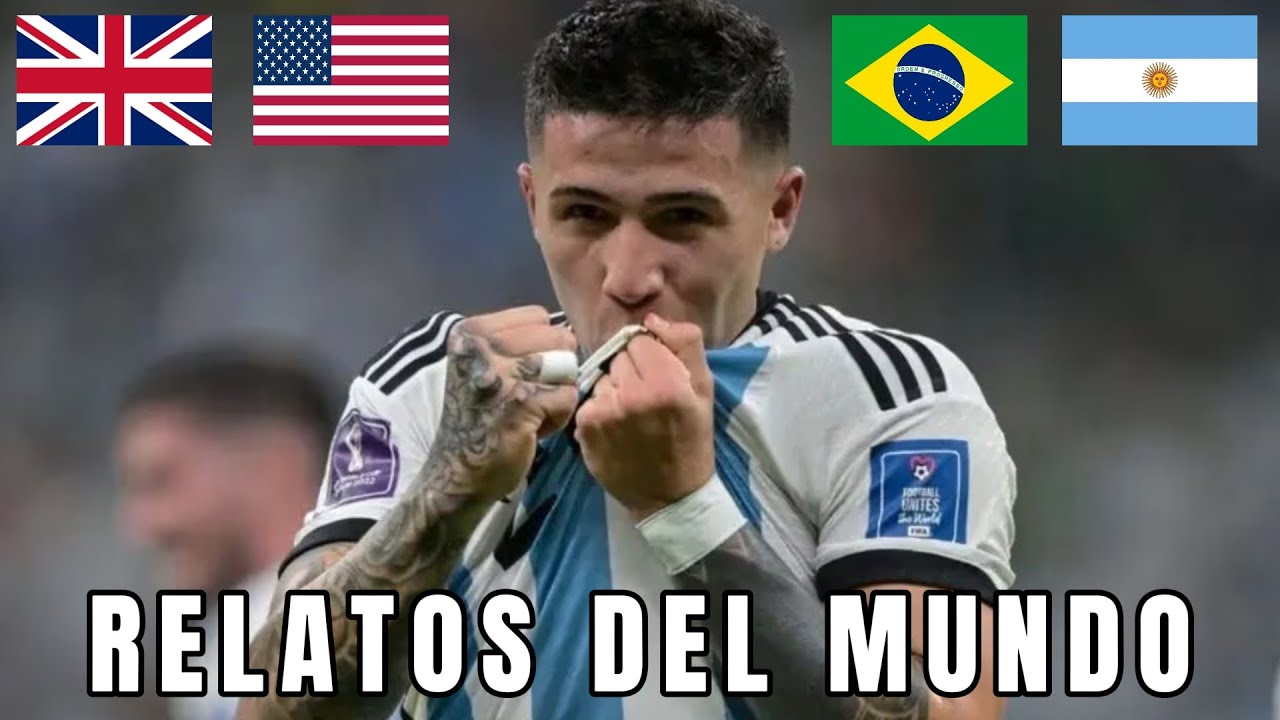 Golazo De Enzo Fernandez a Mexico Qatar 2022 - Relatos Del Mundo