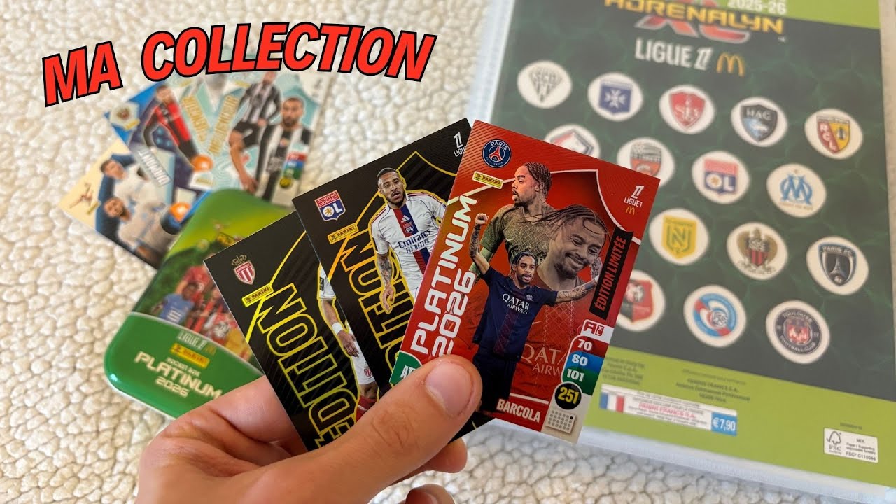 MA COLLECTION PANINI ADRENALYN XL LIGUE 1 25/26 + PACK OPENING 🔥