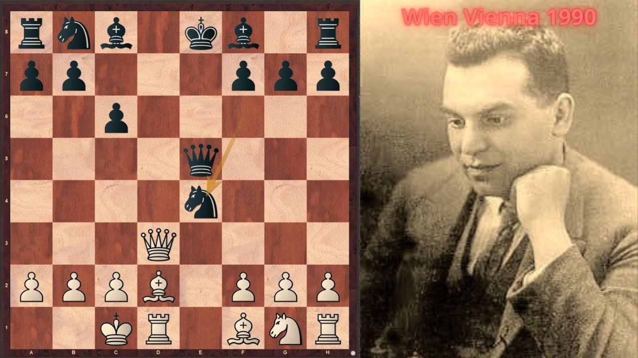 Reti's Mate | The Most Amazing Checkmate | Reti, Richard vs Tartakower, Savielly | Wien Vienna 1990