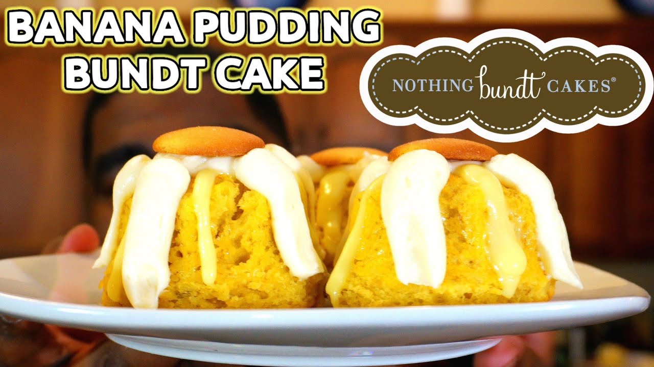 Mini Banana Pudding Bundt Cake | At Home