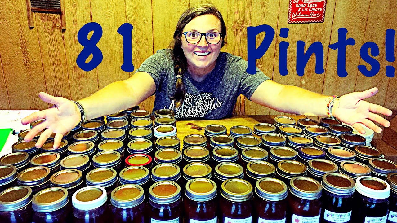 81 PINTS of Jelly in 1 Afternoon