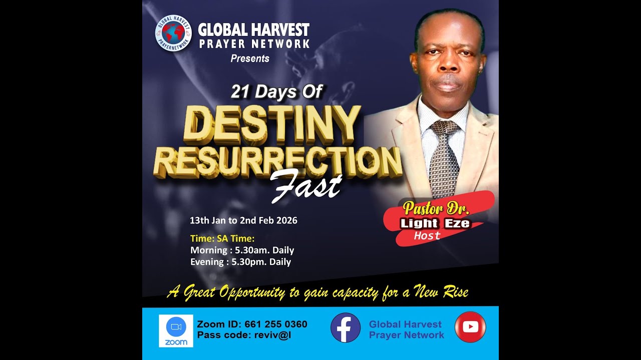 GHPN - Resurrection Fast - Day 7 - Evening: 19012026