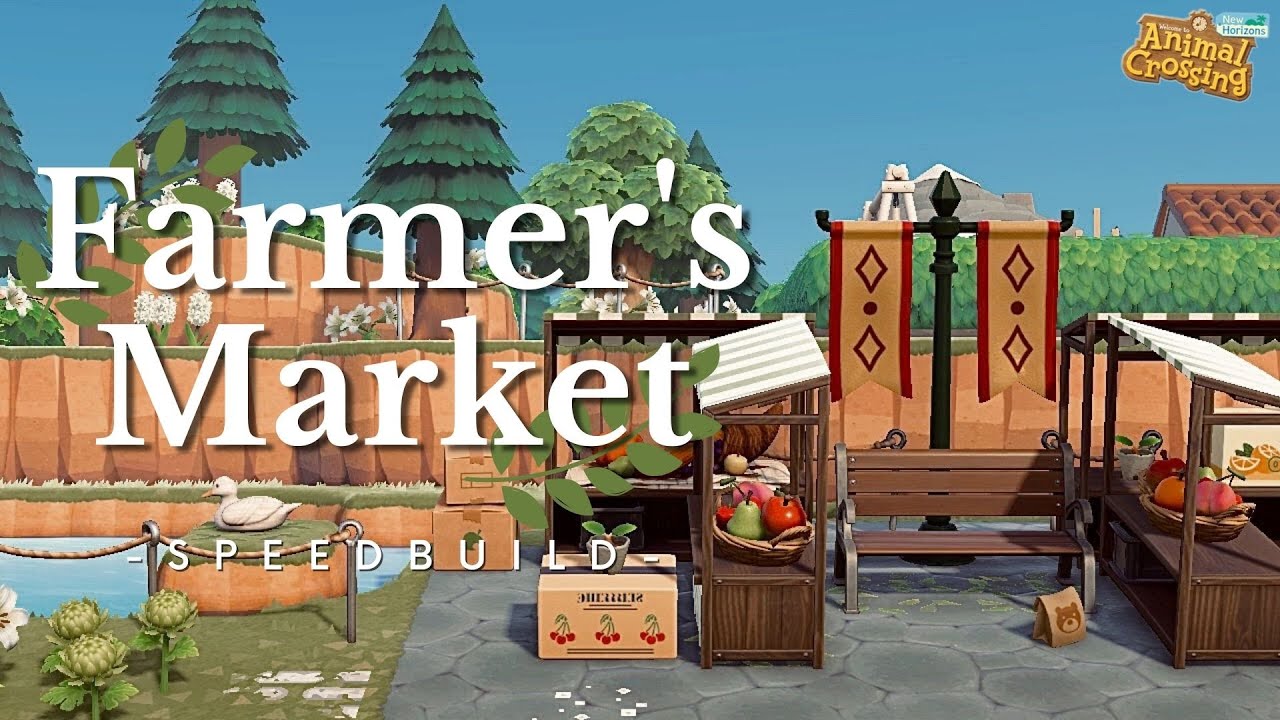 Фермерский рынок | Скоростная сборка | Animal Crossing: Новые горизонты