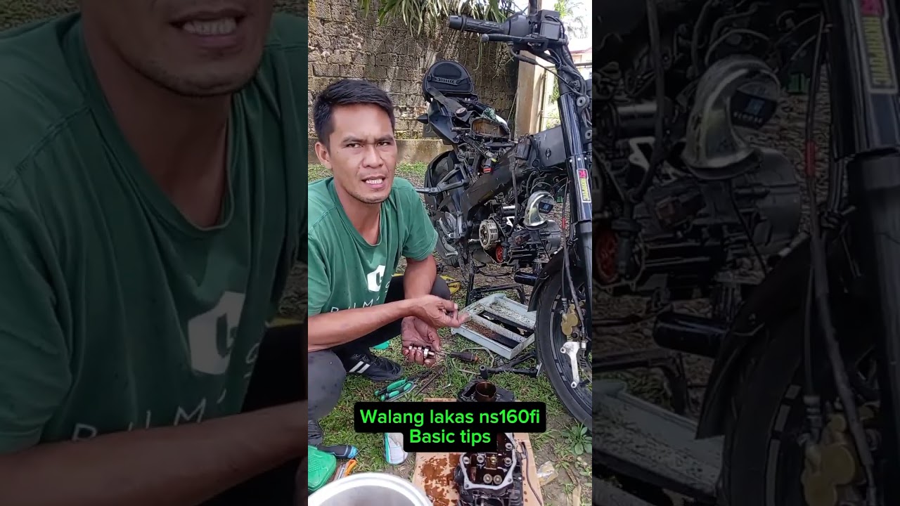 Ns160fi  kawasaki bakit walang hatak makalas naman ang makina  #idolmotovlogz 