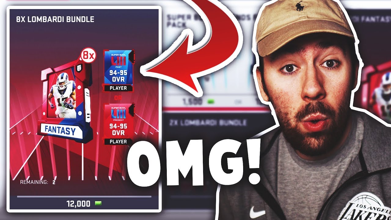 LOMBARDI BUNDLE! SUPER BOWL PRESENT PACKS! Madden 19 Pack Opening