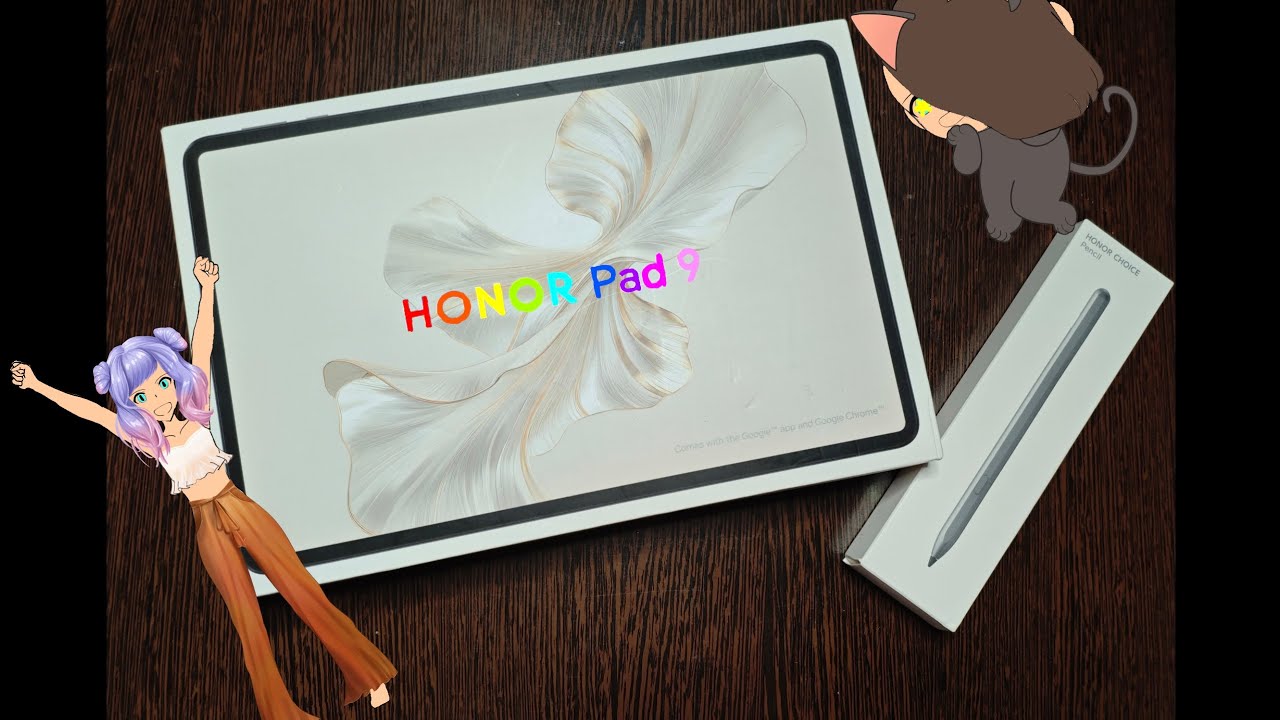 РАСПАКОВКА Honor Pad 9!!!  У меня новый планшет!