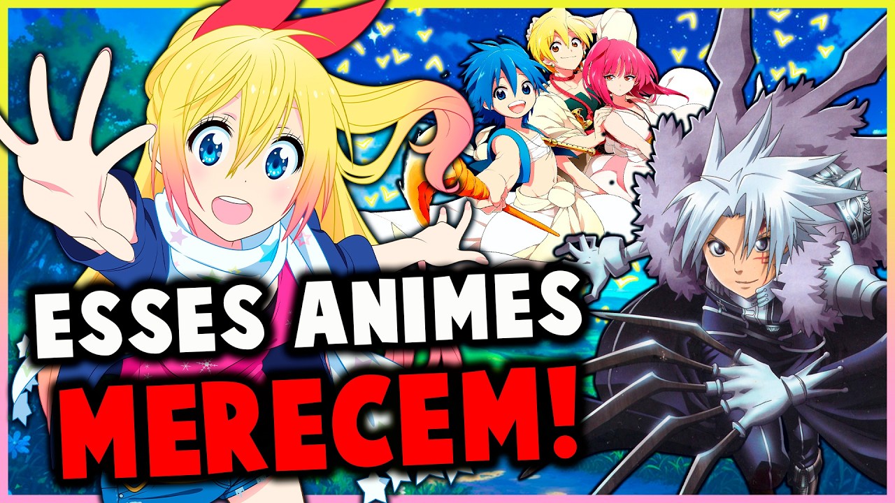 5 ANIMES MUITO LEGAIS QUE PRECISAM DE UMA CONTINUAÇÃO