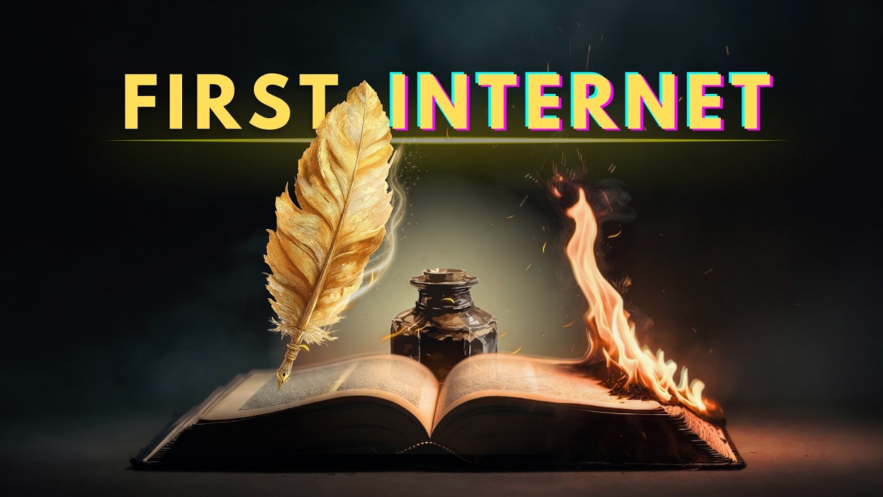 The Man Who Built the Internet on Paper