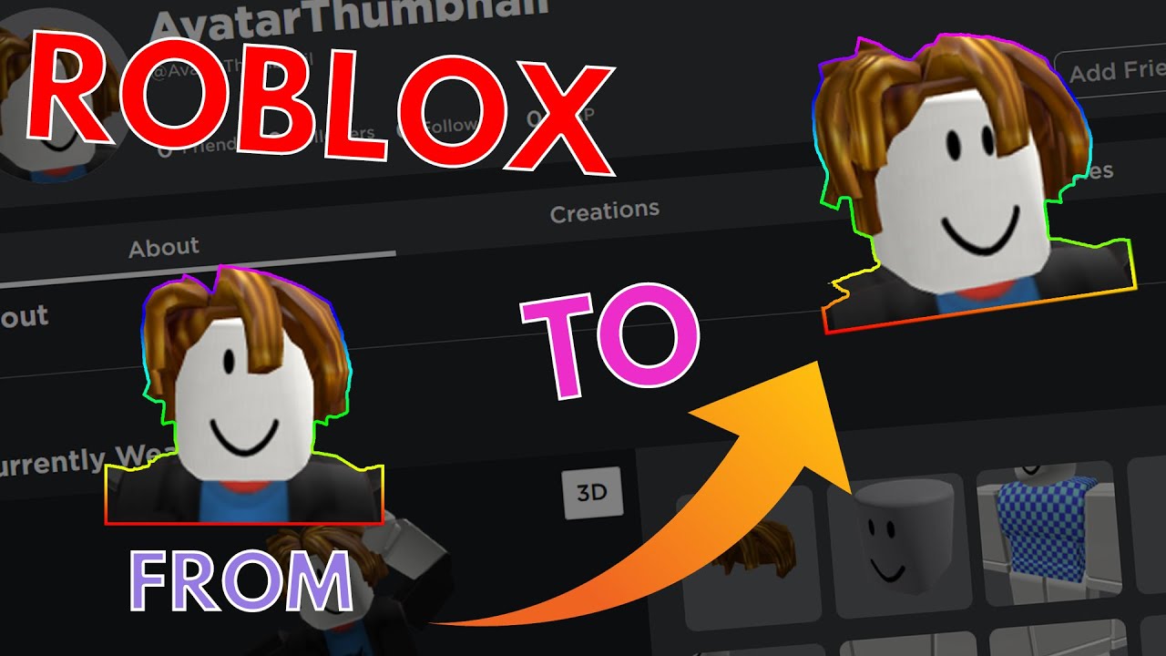 Как изменить миниатюру аватара в Roblox! (2 способа)