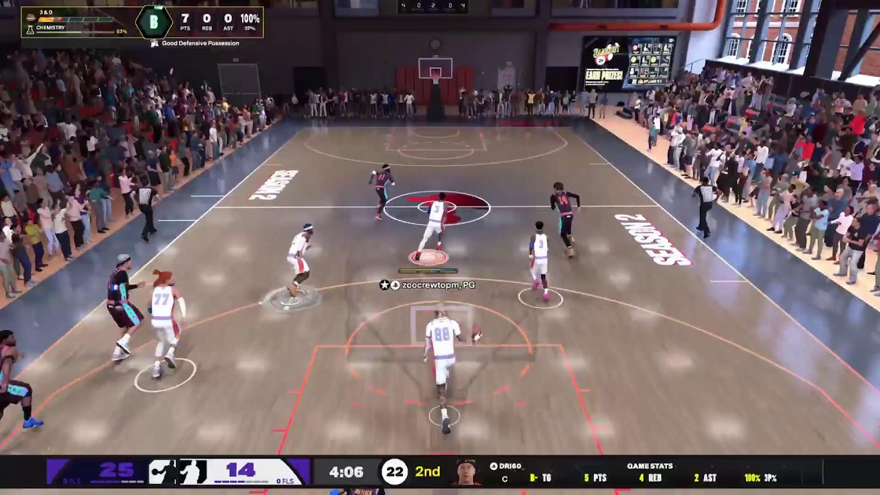 Nba2k26 live after patch and i like it, 5builds ,big man build Season 2