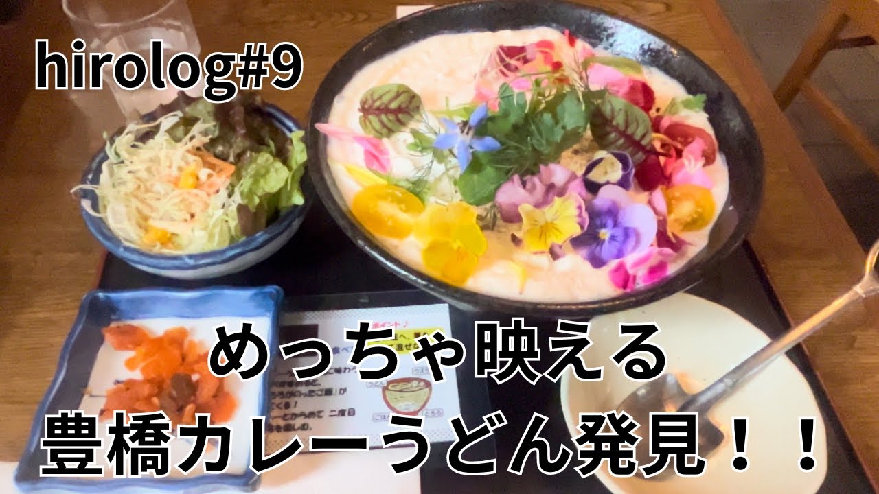hirolog#9  映える豊橋カレーうどんを発見しました！！