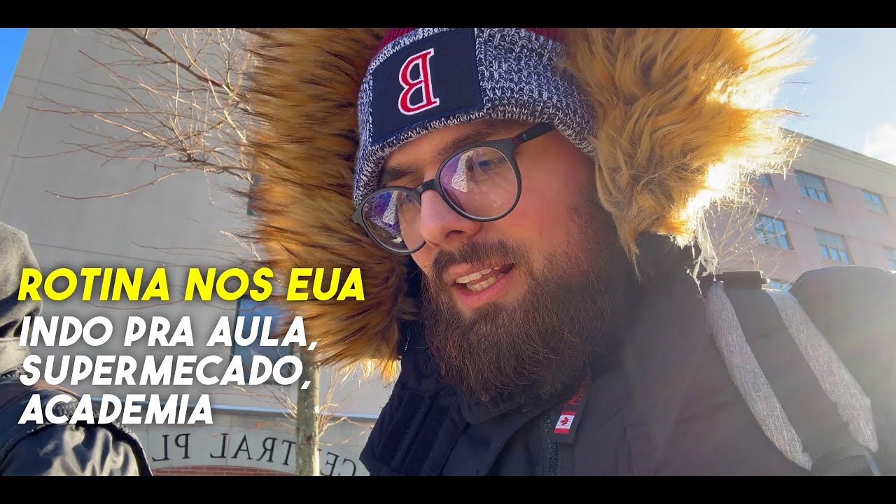 ROTINA NO INVERNO DE BOSTON