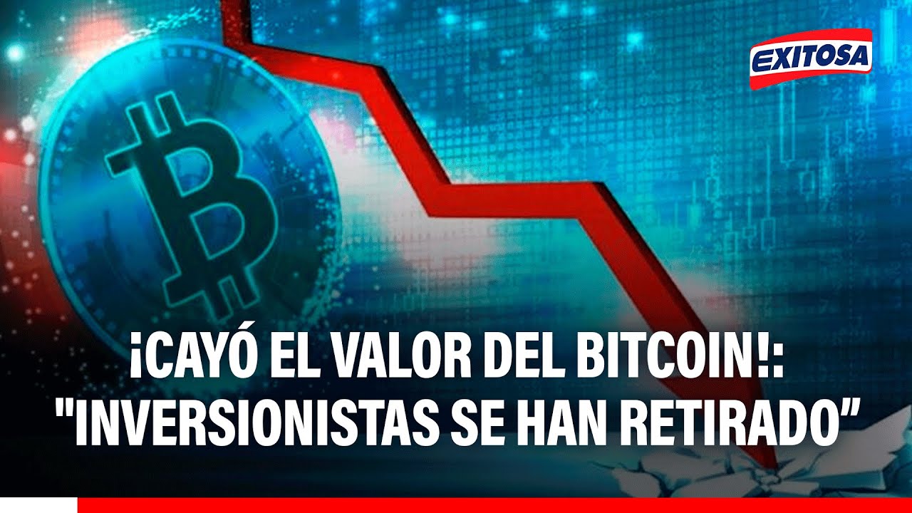 🔴🔵¡Cayó valor del Bitcoin!: 