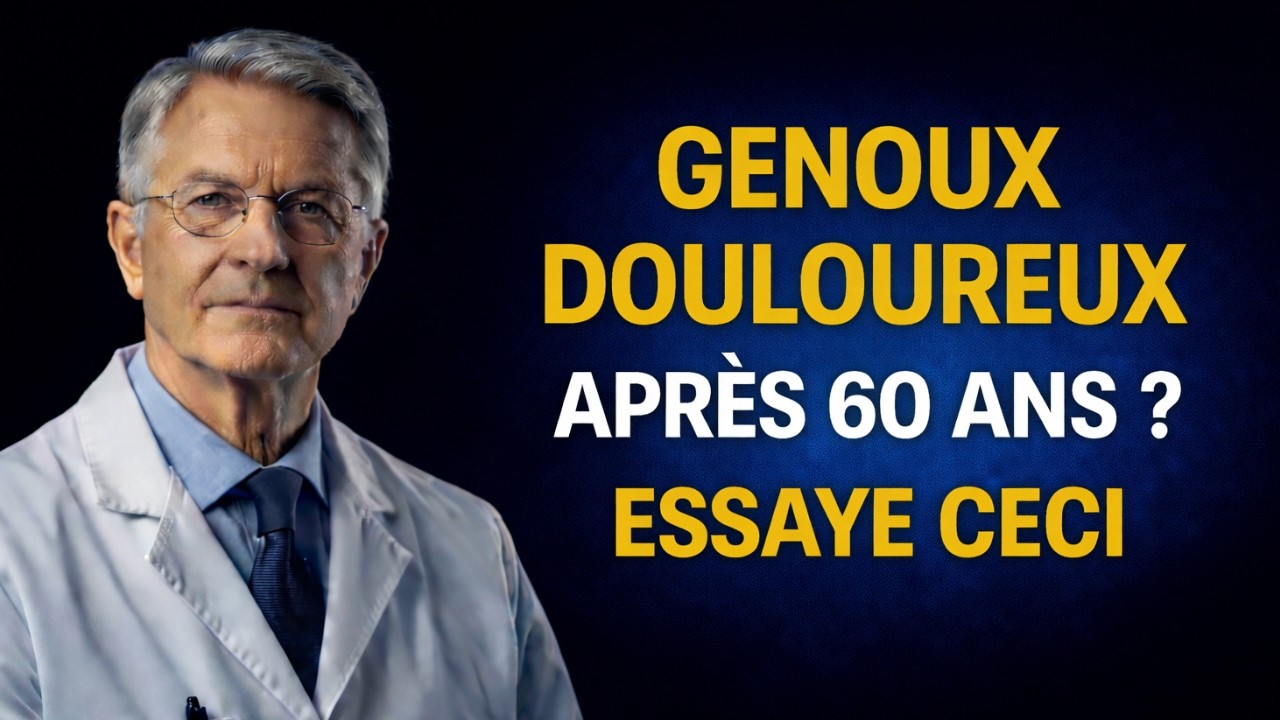 Douleurs aux genoux après 60 ans , Essais cet aliment très puissant pour soulager