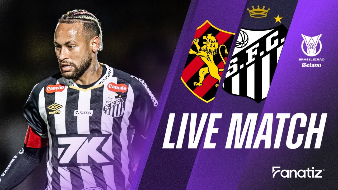 Sport Recife vs Santos | FREE LIVE GAME | Brasileirao 2025 📺