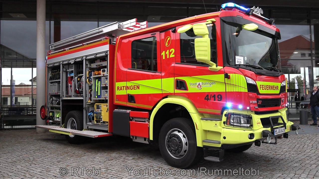 Ratingen Fire Dept. - new engine - Scania P360/ Walser - Florian (Fire) Expo 2020 [GER | 10.2020]