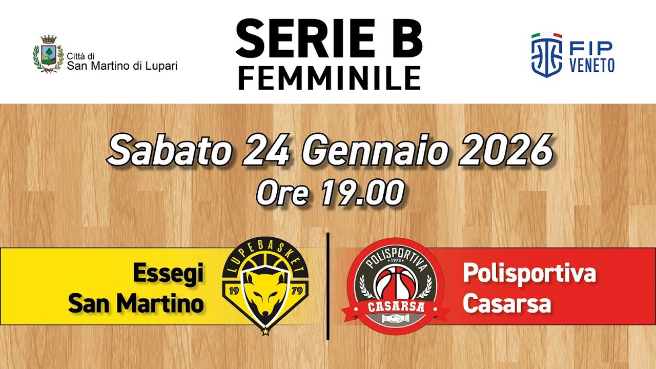 ESSEGI SAN MARTINO - POLISPORTIVA CASARSA