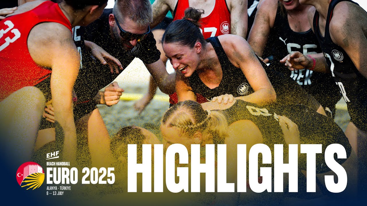 🥉 BRONZE FOR GERMANY! | Bronze Medal Match | Germany vs Netherlands | EHF Beach Handball EURO 2025