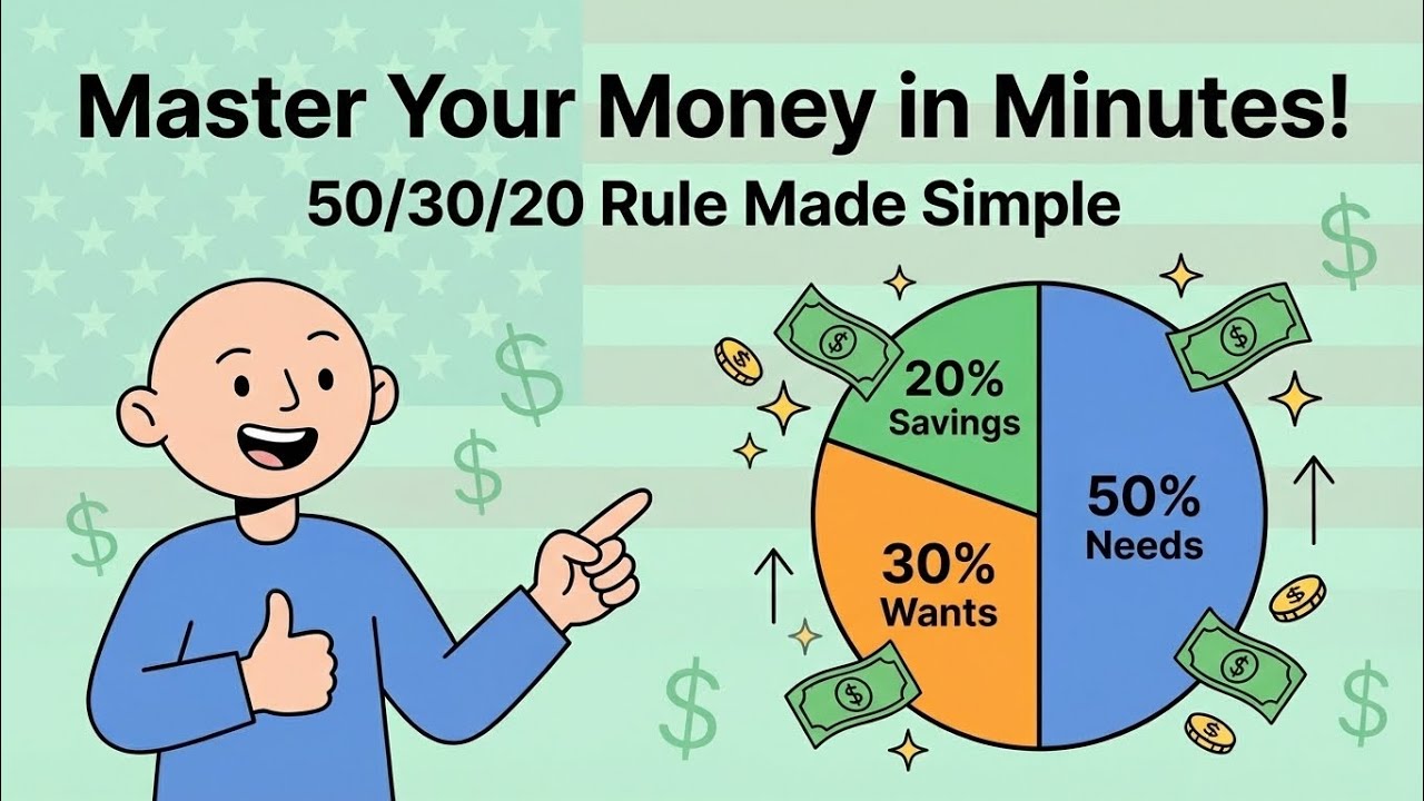 How to Budget Your Money in 3 Simple Steps | 50/30/20 Rule Explained | Wealthiq