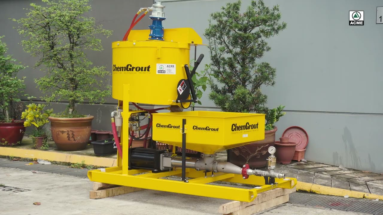 ChemGrout CG550 - Air Powered Grouting Plant