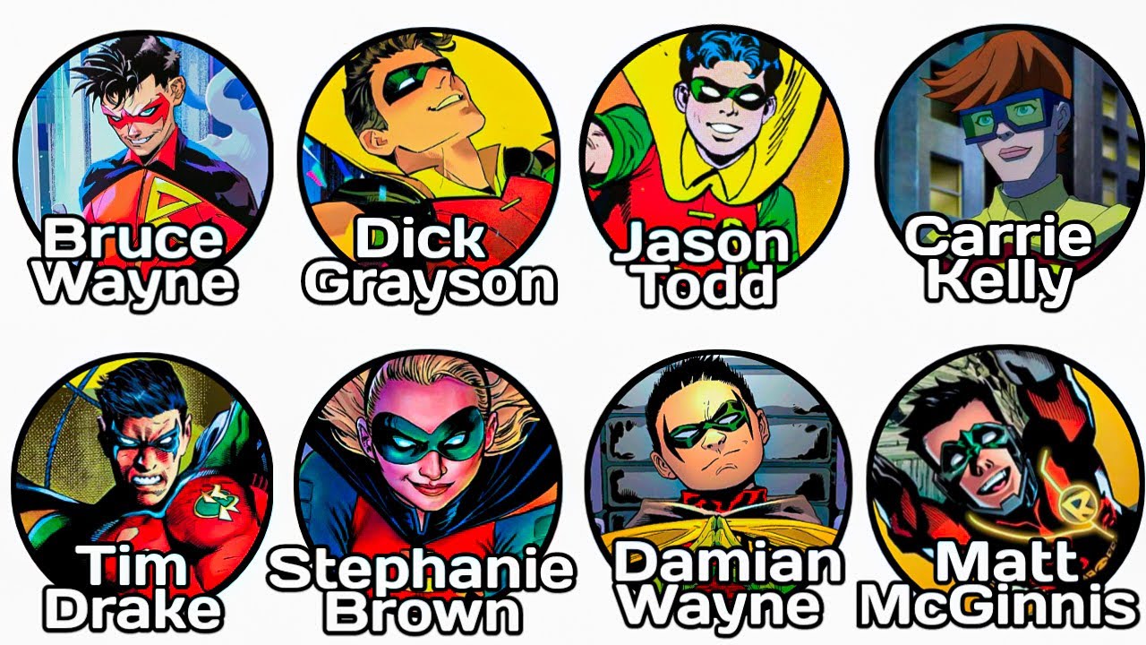 Every Batman Robin Explained In 10 Minutes
