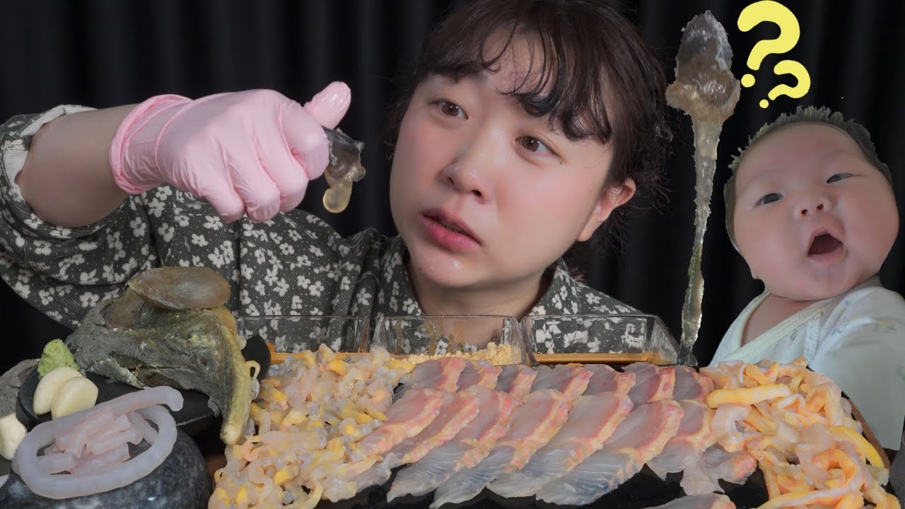 Осетровые 🦈Mukbang eating show