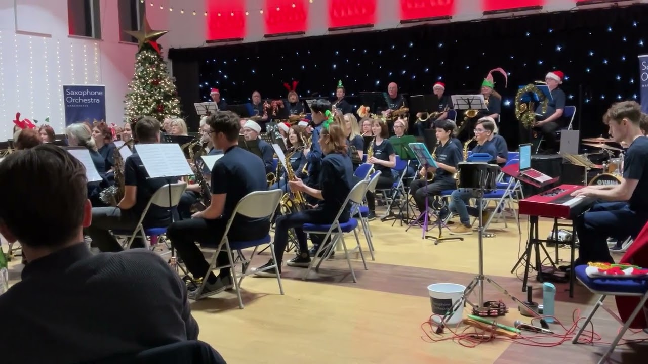 Sway - SOM- Saxophone Orchestra Manchester Big Band Performance Dec 2024