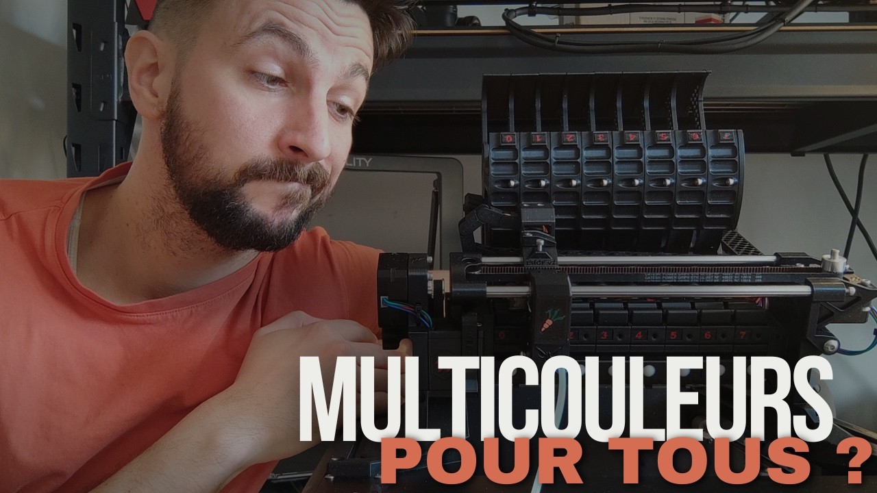 ERCF : le multicouleurs pour toutes les imprimantes 3D ?