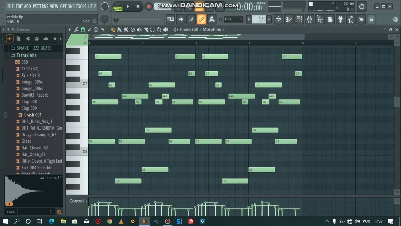 Produção de instrumental zouk(Fl Studio 21)