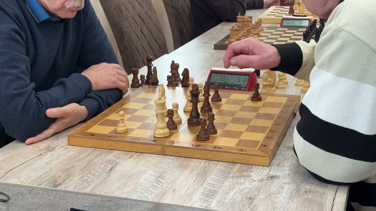 ХВИСЮК - ТУПИК ВАСИЛИЙ. Партия с середины. Колядный кубок 2026. Тур 5