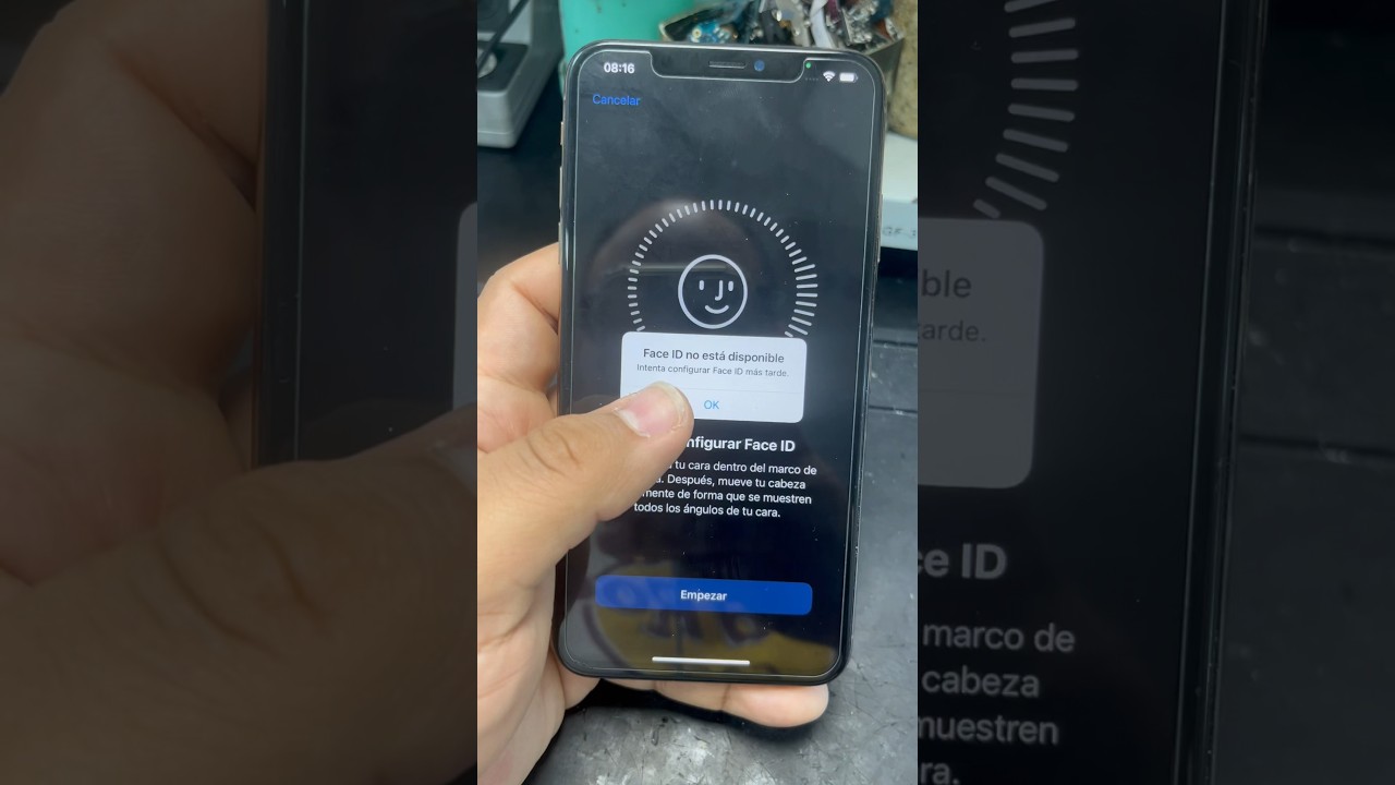 Soluci&oacute;n faceId XS MAX #faceid #xsmax
