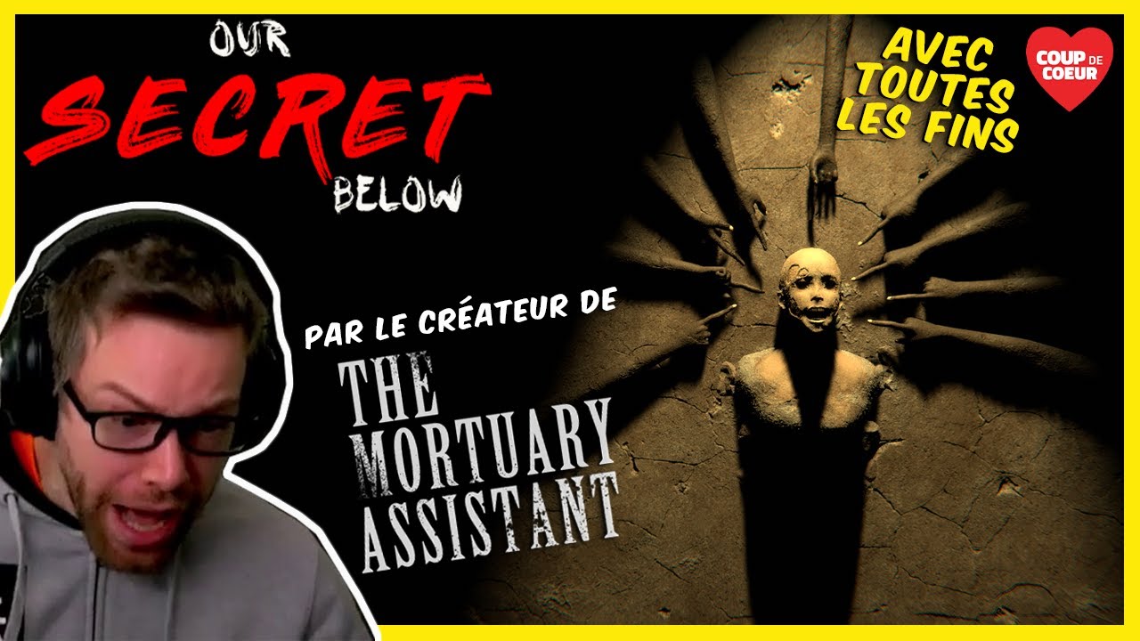 UN ESCAPE GAME D'HORREUR INCROYABLE | Our Secret Below - All Endings - Gameplay FR