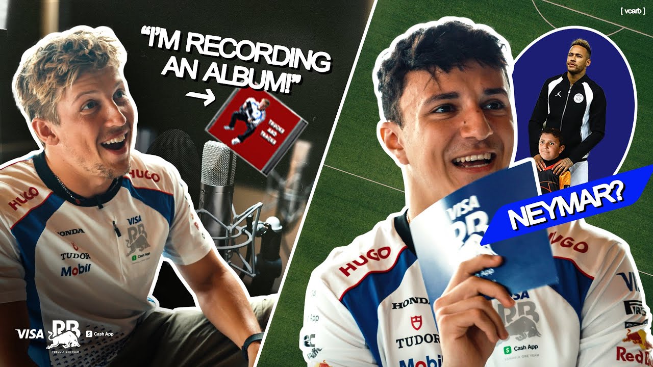 COUNTRY ALBUM?! NEYMAR JR?! What’s true and what’s waffle? 🧇 ft. Liam Lawson and Isack Hadjar