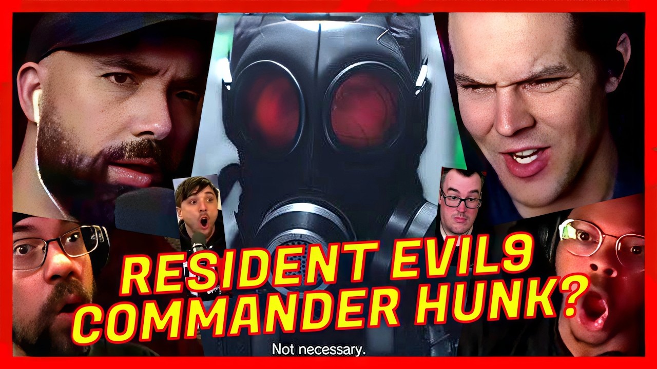 Реакция стримеров на босса-командира!!! Ханк?!! Реакции на Resident Evil Requiem. Реакции на гейм...