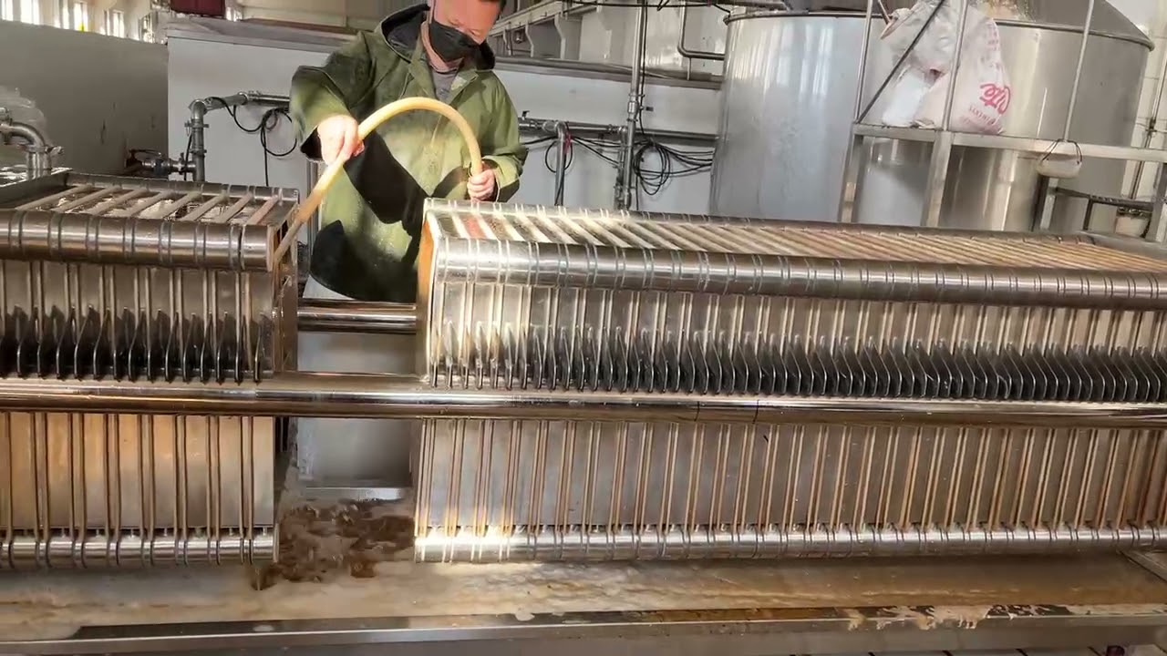 How to clean frame filter press