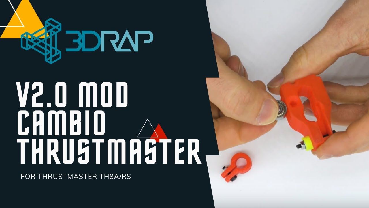 v2.0 Mod Cambio Thrustmaster / H Shifter TH8A - Improved feel